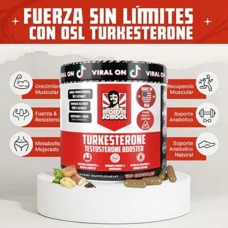 Turkesterone 120 Cápsulas